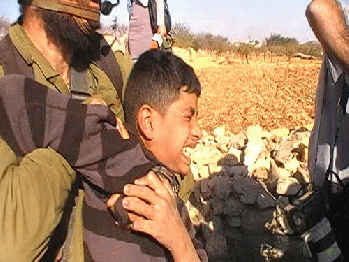 Child Strangled By Israeli Soldier, From FlickrPhotos