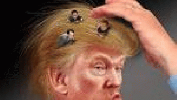 Donald Trump Picking Nits | This caricature of Donald Trump . | Flickr1024 Ã-- 580 - 275k - jpg