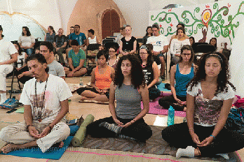 Public Session .Meditation for Peace in Honduras. at Yoga Garden Honduras