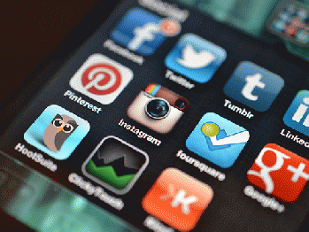 Instagram and other Social Media Apps, From FlickrPhotos