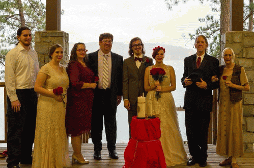 Bride, Groom and their parents, Nov. 4, 2017, From ImagesAttr