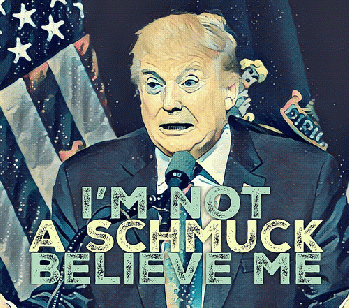 From flickr.com: Believe me. I'm not a schmuck., From Images