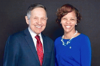 Dennis Kucinich and Tara Samples