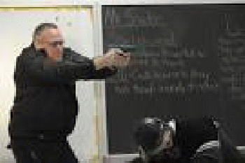 Active shooter training ><br /><cite title=