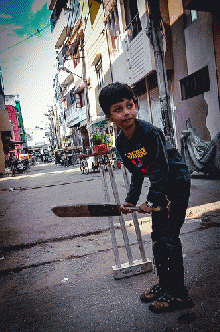 Street Cricket, From FlickrPhotos