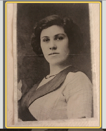 Goldie Sloan, nee Grodinski, Lower East Side, circa 1910