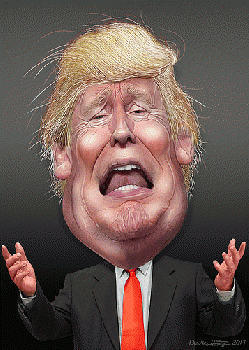 Donald Trump - Caricature
