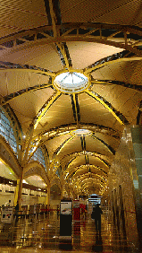 Reagan Airport.  Lots of glitter, just like the man himself.