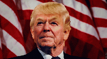 Donald Reagan. As much as the .mainstream. Repubs. would like to deny it, Trump is a direct political descendant of the former .B. movie actor., From FlickrPhotos