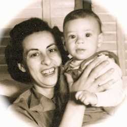 Mom and journalist 1953, From ImagesAttr