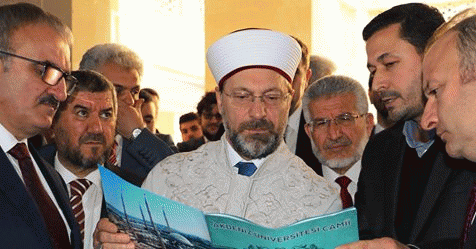 Turkey's Directorate of Religious Affairs' (Diyanet) leader Ali ErbaÅŸ, From ImagesAttr