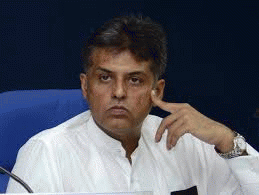 Former I and B minister, Manish Tewari