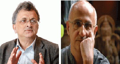 Ramachandra Guha and Harsh Mander, From ImagesAttr