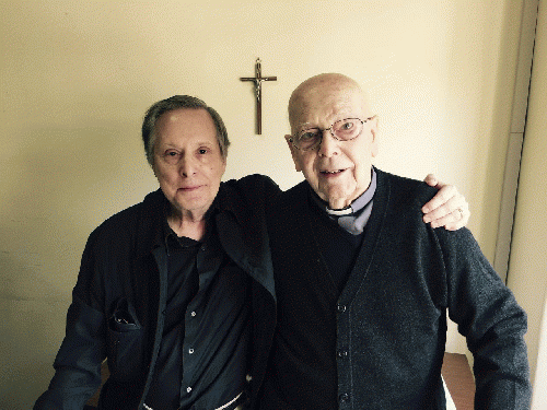 William Friedkin and the titular subject of his new documentary, The Devil and Father Amorth. (Photo: The Orchard)