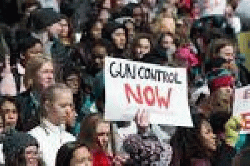 March For Our Lives student protest for gun control