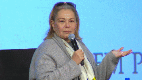 Roseanne Barr interviewed at Jerusalem Post convention, From ImagesAttr