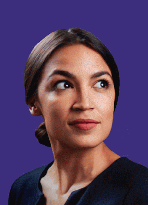 Berniecrat Alexandria Ocasio-Cortez, From ImagesAttr