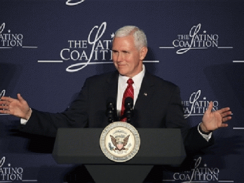 Vice President Mike Pence spoke at 2017 Latino Summit purportedly co-sponsored by Taiwan Civil Government