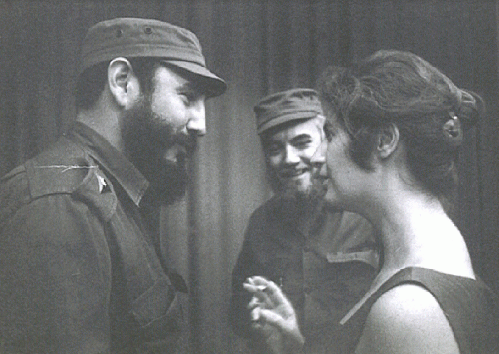 Deena Stryker with Cuban revolutionary Fidel Castro, From ImagesAttr