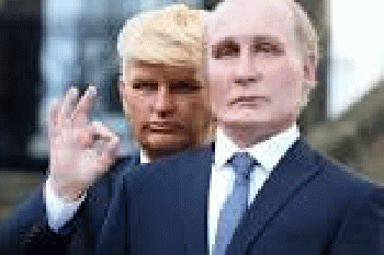 Presidents Vladimir Putin and Donald Trump, From GoogleImages