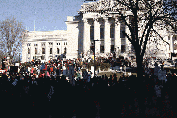 Wisconsin Union Protest, From FlickrPhotos