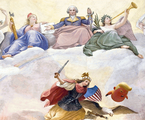 The Updated Apotheosis of George Washington, From ImagesAttr