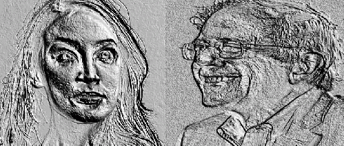 Alexandria Ocasio-Cortez and Bernie Sanders, From ImagesAttr