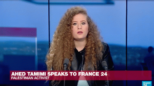 Ahed Tamimi ... Still from video