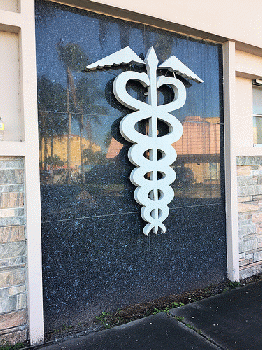 Caduceus as a symbol for medicine