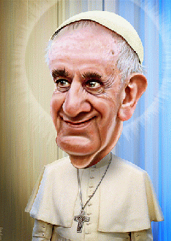 Pope Francis - Caricature, From FlickrPhotos