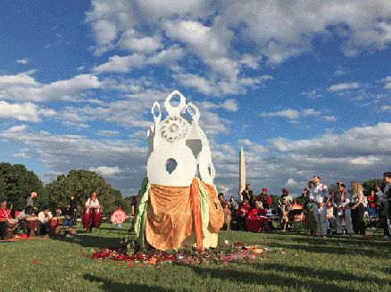 Feminist gathering on the National Mall