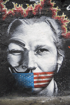 Julian Assange Wikileaks named Man of the Year by Le Monde