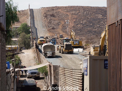 Construction of US-Mexico wall