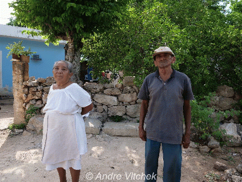 Don Alfredo Lopez Cham and Dona Consuelo
