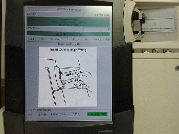 Electronic voting machine