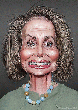 Nancy Pelosi - Caricature, From FlickrPhotos