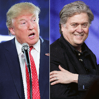 Donald Trump Says Steve Bannon Has 'Lost His Mind', From GoogleImages