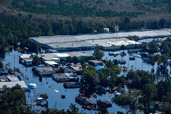 Flooding caused by Hurricane Florence
