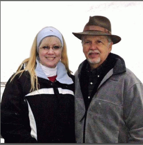 Gary and Judy in Gatlinburg, TN before last Christmas together