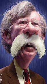 John Bolton - Caricature