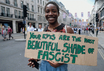 Your Eyes are the Most Beautiful Shade of Fascist.