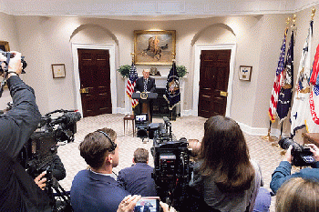 President Donald J. Trump Address the Crisis at the Border