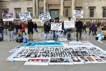 2013-02-16 People demonstrate for Balochistan Genocide awareness