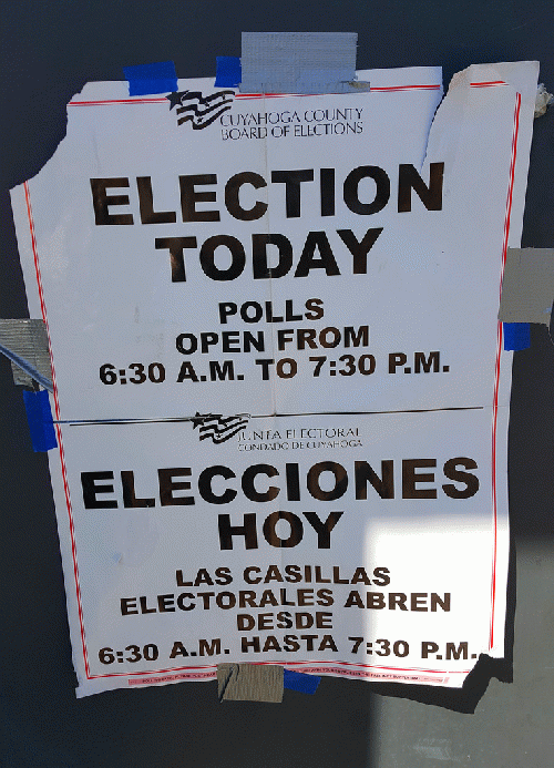 Election Day sign, From Uploaded