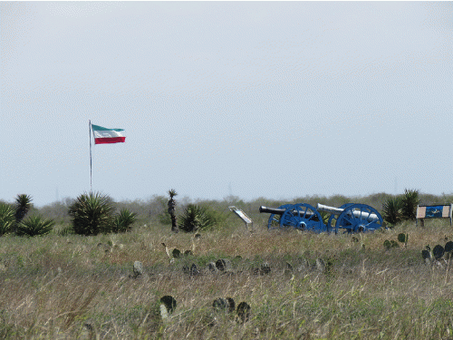 Palo Alto Battlefield. The Mexican lines, From Uploaded