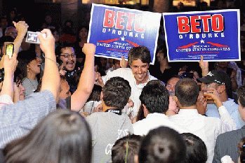 Beto O'Rourke Primary Election Victory Party