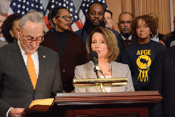 Speaker Pelosi and Senator Schumer, From FlickrPhotos