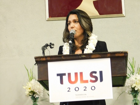 Presidential Candidate Tulsi Gabard, From InText