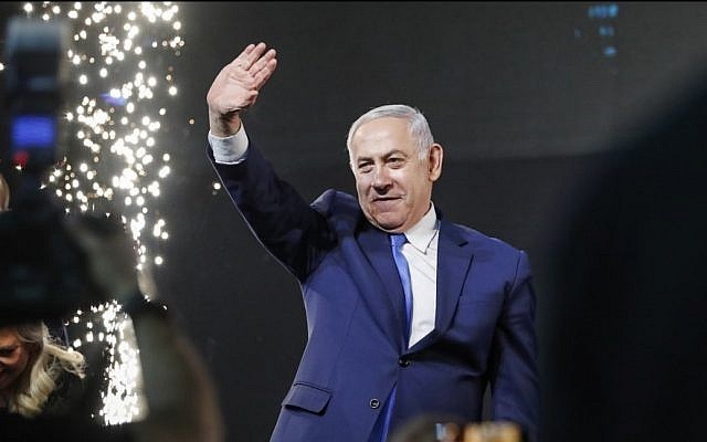 A tied election can't mask the fact that Israel has shifted fundamentally to the right and that Netanyahu is now firmly in the driving seat, From InText