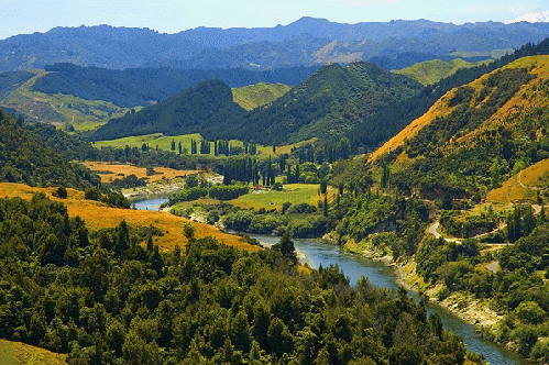 The Whanganui River on New Zealand's North Island, From Uploaded